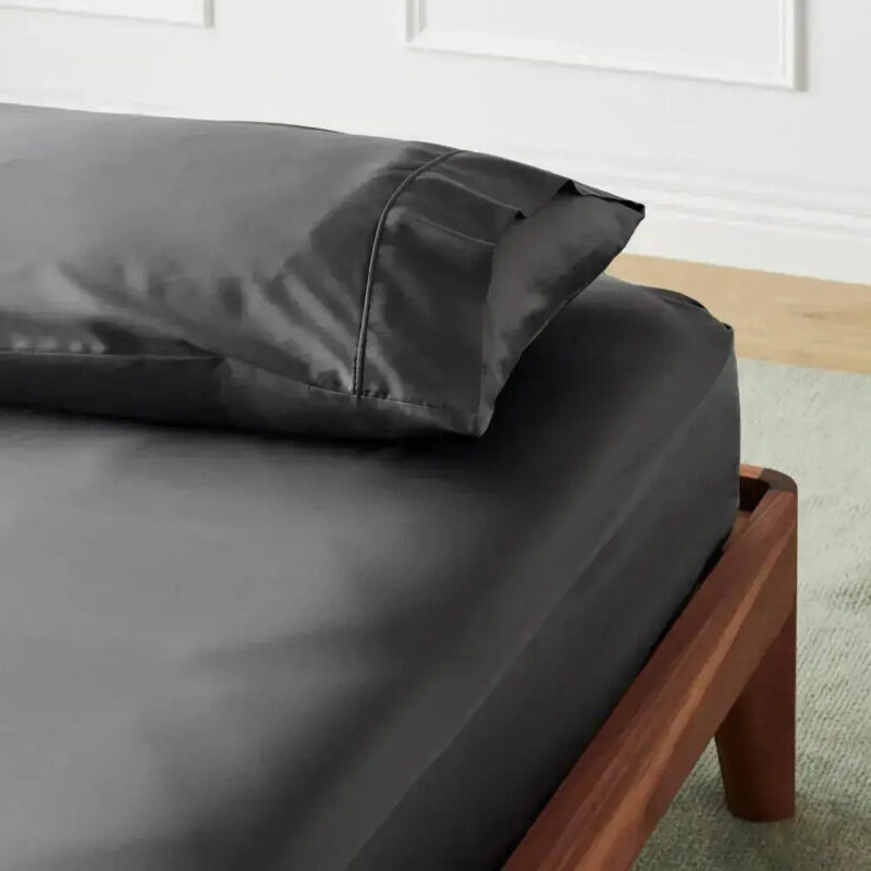 CleanBamboo® Signature Sateen Fitted Sheet - Image 4