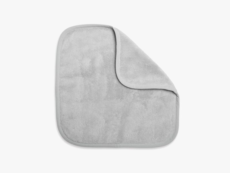 Organic Baby Washcloth (Light Grey)