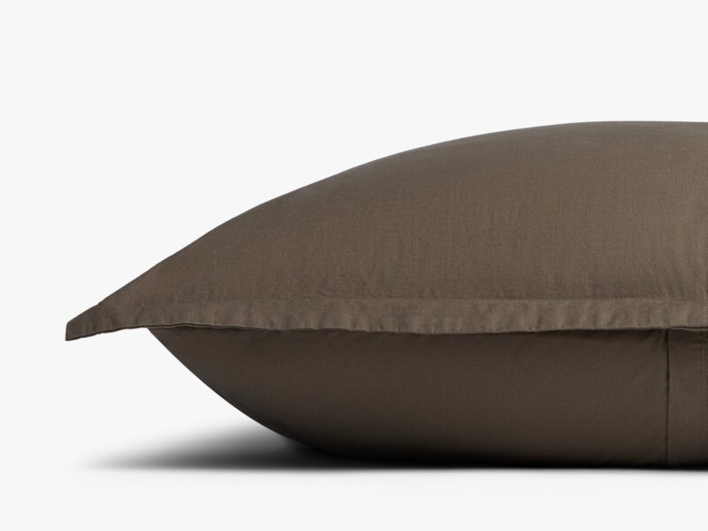 Brushed Cotton Euro Sham (Ash) - Image 2