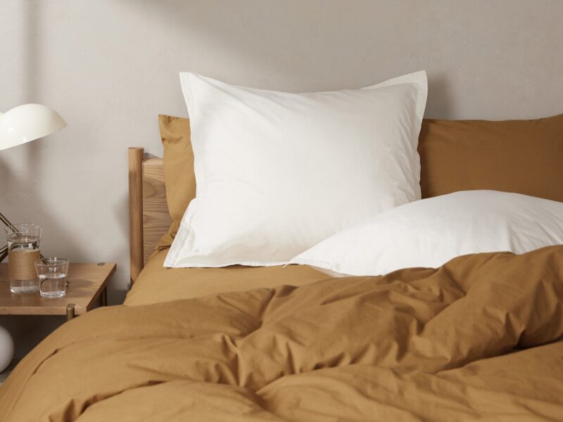 Brushed Cotton Euro Sham (Surplus and Ivory) - Image 13