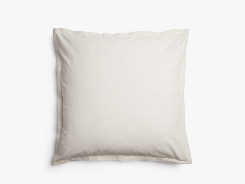 Brushed Cotton Euro Sham (Surplus and Ivory)
