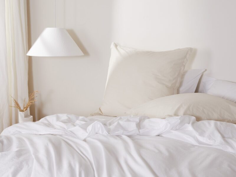 Brushed Cotton Euro Sham (Surplus and Ivory) - Image 38