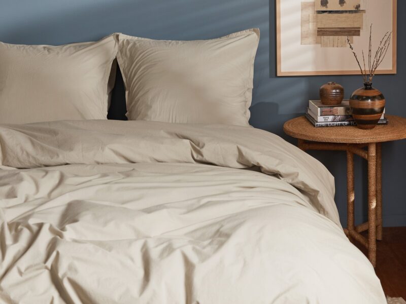 Brushed Cotton Euro Sham (Surplus and Ivory) - Image 36
