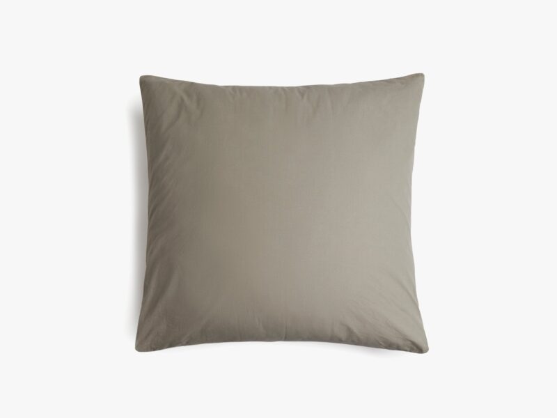 Brushed Cotton Euro Sham (Surplus and Ivory) - Image 3