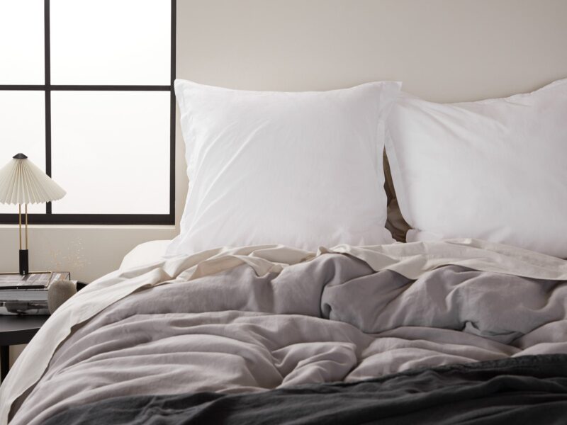 Brushed Cotton Euro Sham (Surplus and Ivory) - Image 25