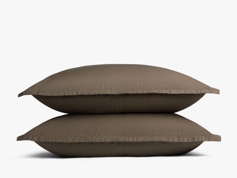 Brushed Cotton Sham Set (Ash)