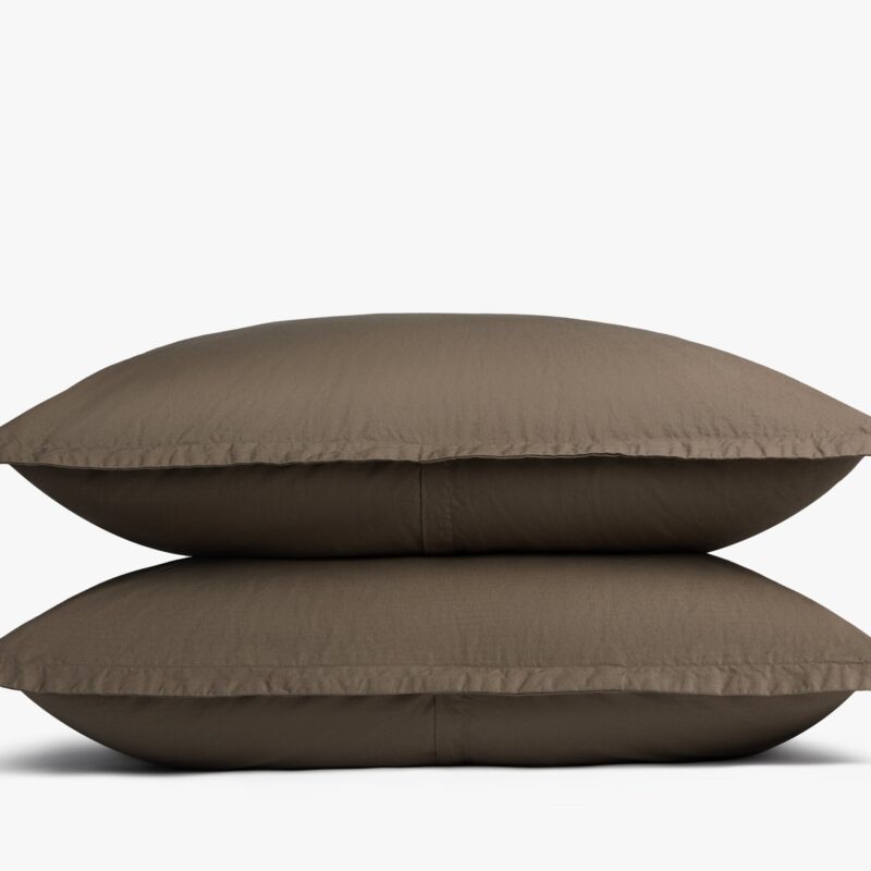 Brushed Cotton Sham Set (Ash)