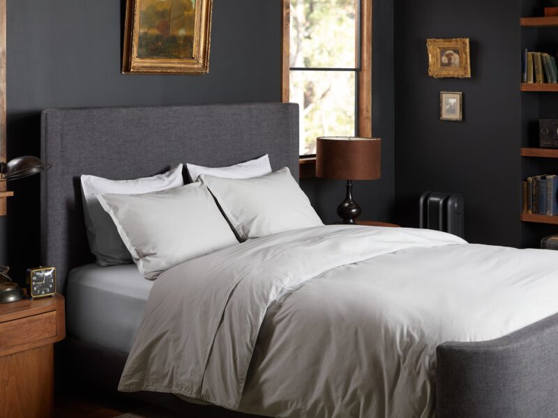 Brushed Cotton Sham Set (Mist) - Image 4
