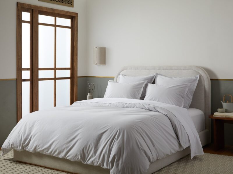 Brushed Cotton Sham Set (Mist) - Image 3