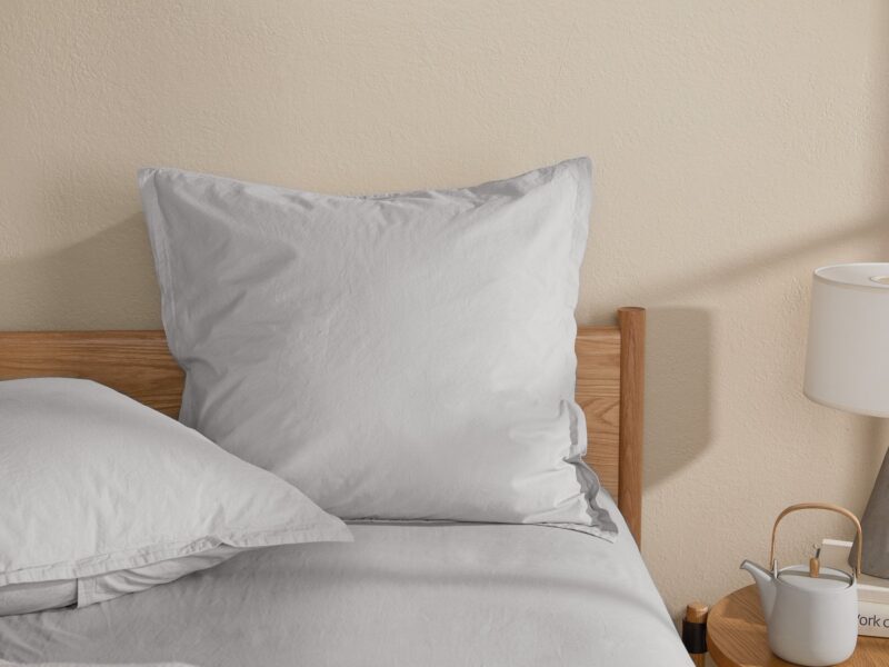 Brushed Cotton Euro Sham (Surplus and Ivory) - Image 26
