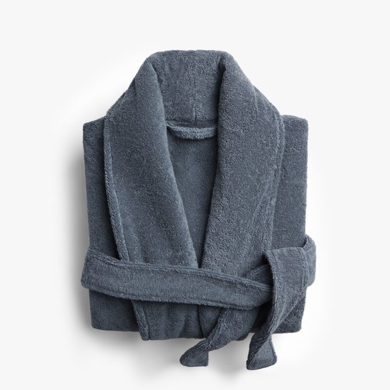 Classic Turkish Cotton Robe (Dusk)