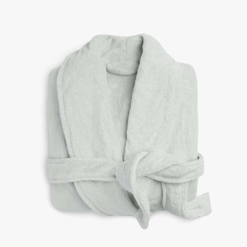 Classic Turkish Cotton Robe (Mineral)