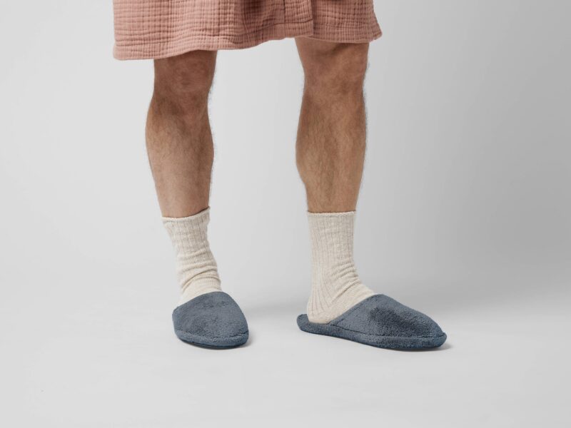 Classic Turkish Cotton Slippers (Dusk) - Image 3