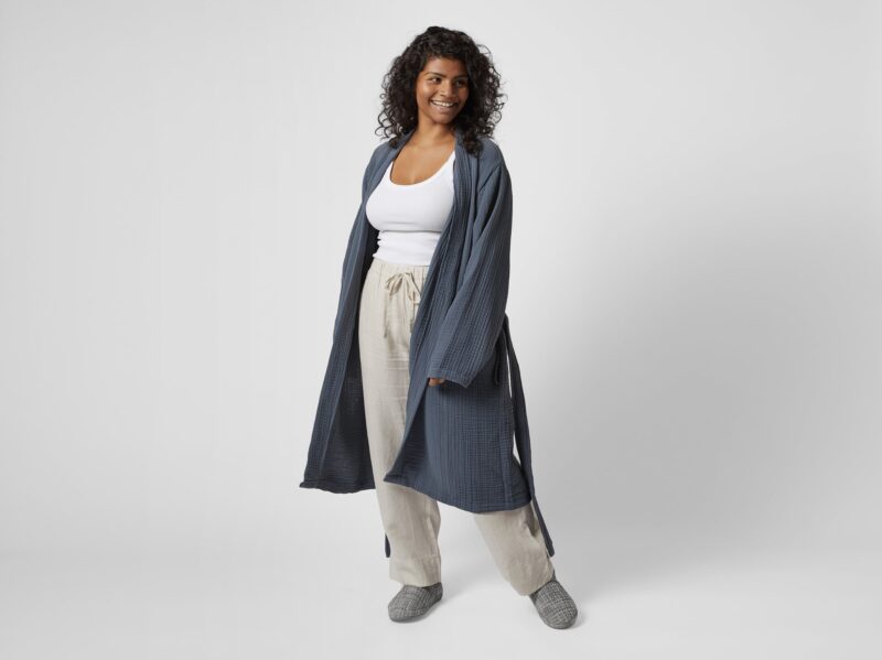 Cloud Cotton Robe (Dusk) - Image 4