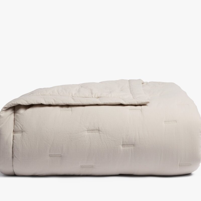 Essential Cotton Quilt (Bone)