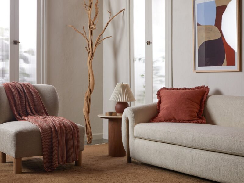Fringe Wool Pillow Cover (Canyon) - Image 5