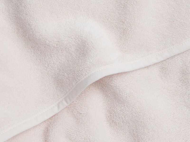 Organic Hooded Toddler Towel (Blush) - Image 2