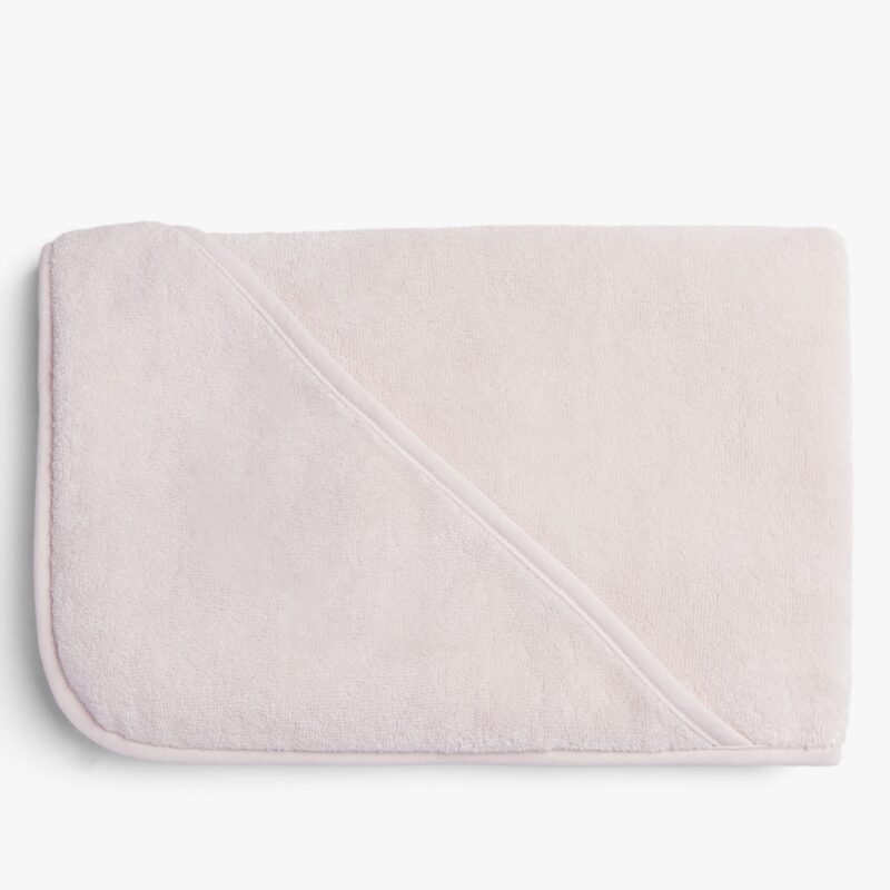 Organic Hooded Baby Towel (Blush)