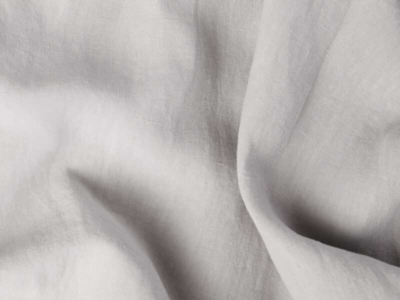 Linen Top Sheet - Fog - Image 2