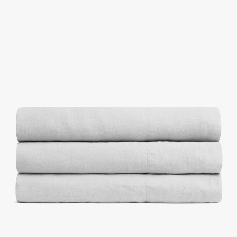 Linen Top Sheet - Fog