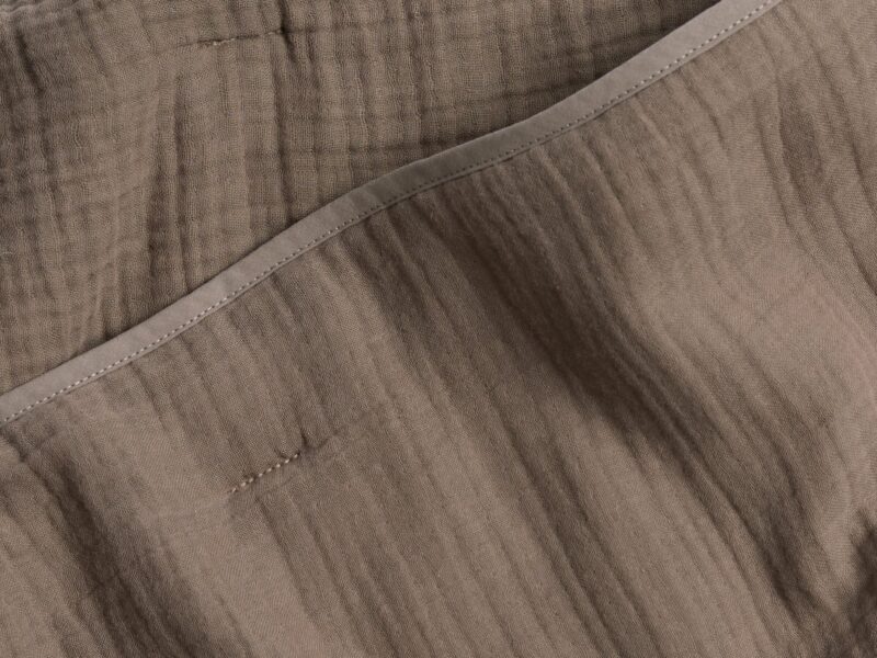 Organic Cloud Cotton Quilt (Warm Grey) - Image 2