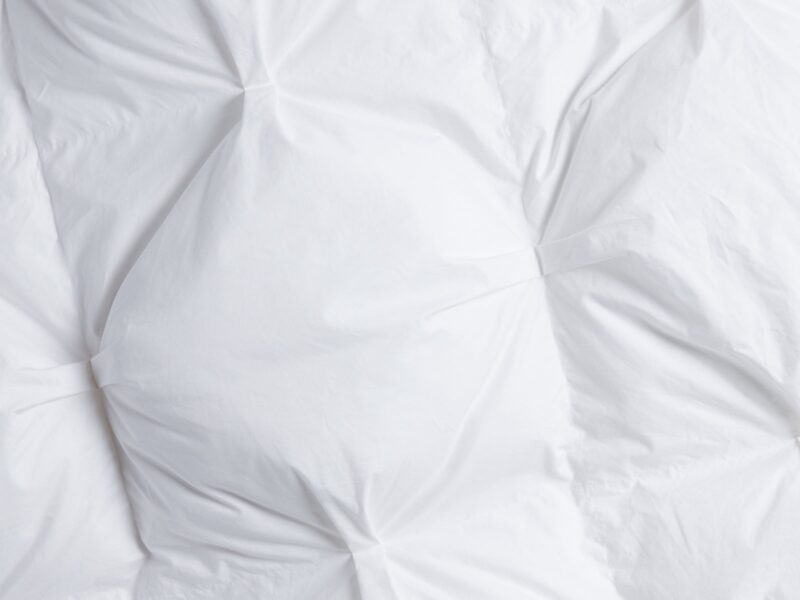 Organic Cotton Puff Comforter (White) - Image 2