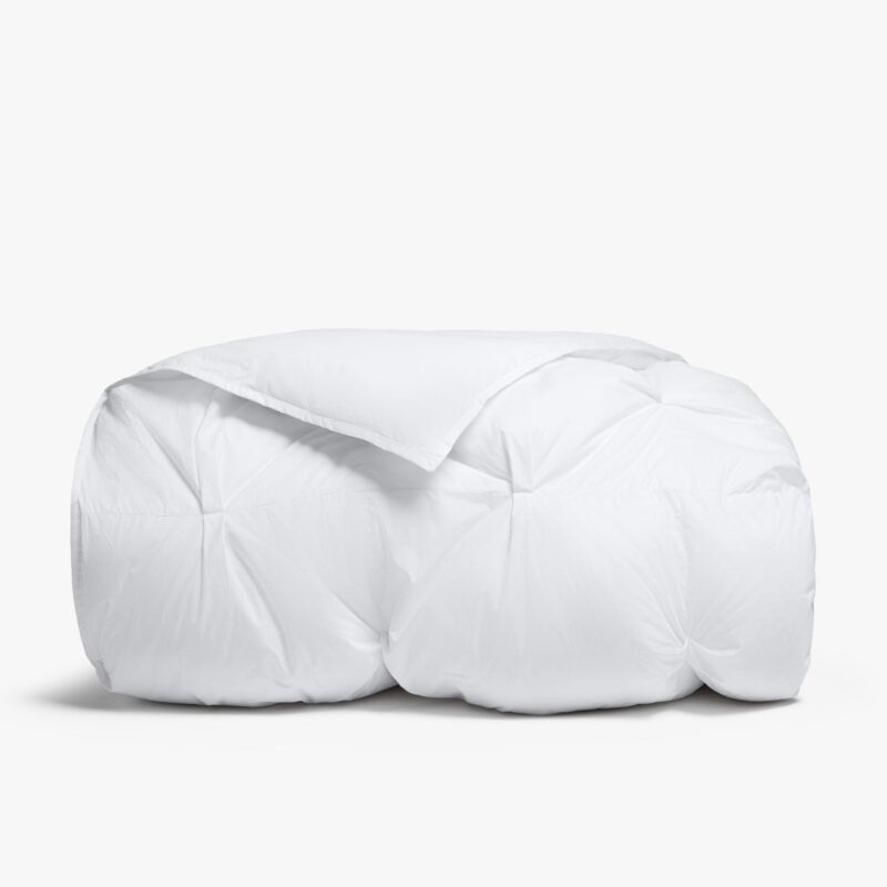 Organic Cotton Puff Comforter (White)