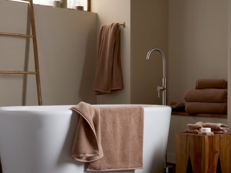Organic Plush Tub Mat (Adobe) - Image 3