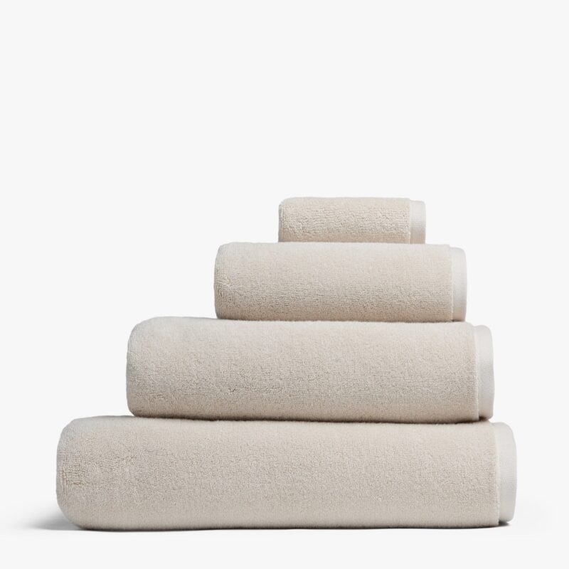 Organic Plush Towels (Bone)