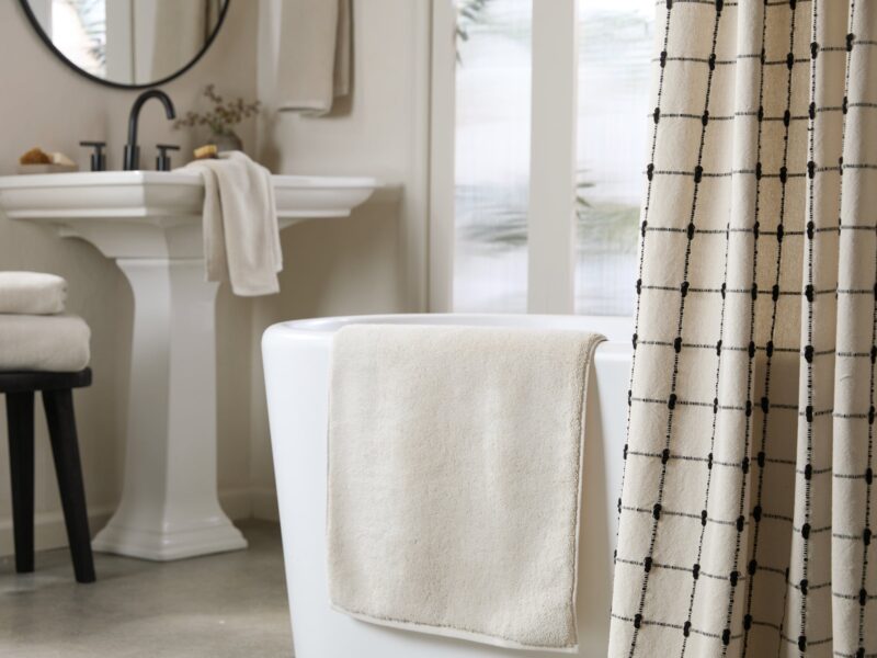 Organic Plush Tub Mat (Bone) - Image 3