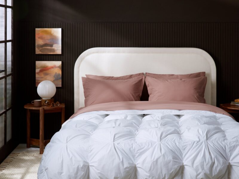 Organic Cotton Puff Comforter (White) - Image 4