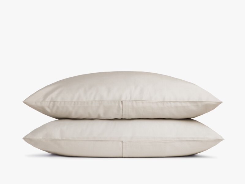 Sateen Pillowcase Set (Bone)