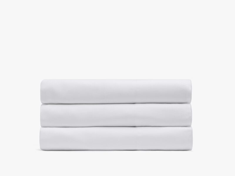 Sateen Top Sheet (White)