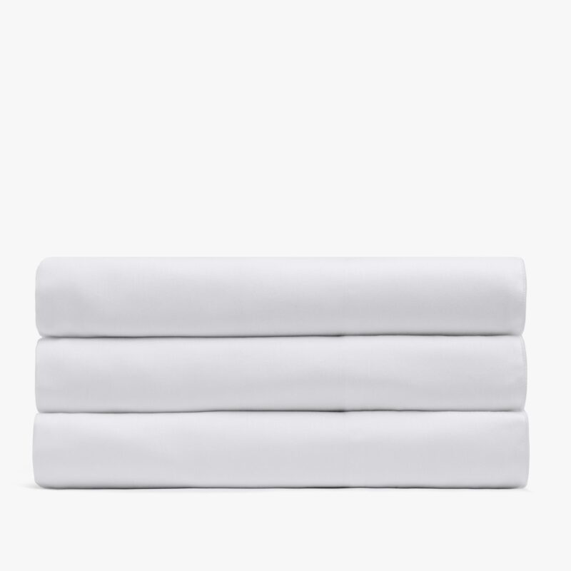 Sateen Top Sheet (White)