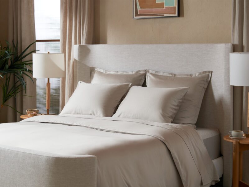 Sateen Pillowcase Set (Bone) - Image 4