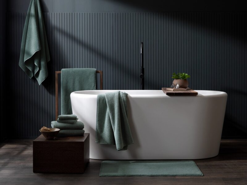 Soft Rib Towels (Agave) - Image 3