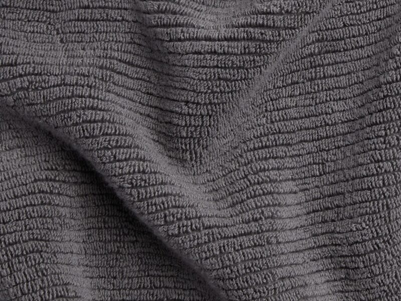 Soft Rib Towels (Dark Grey) - Image 2