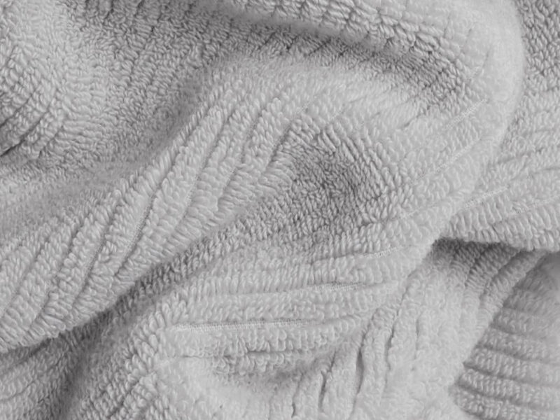 Soft Rib Towels (Light Grey) - Image 2