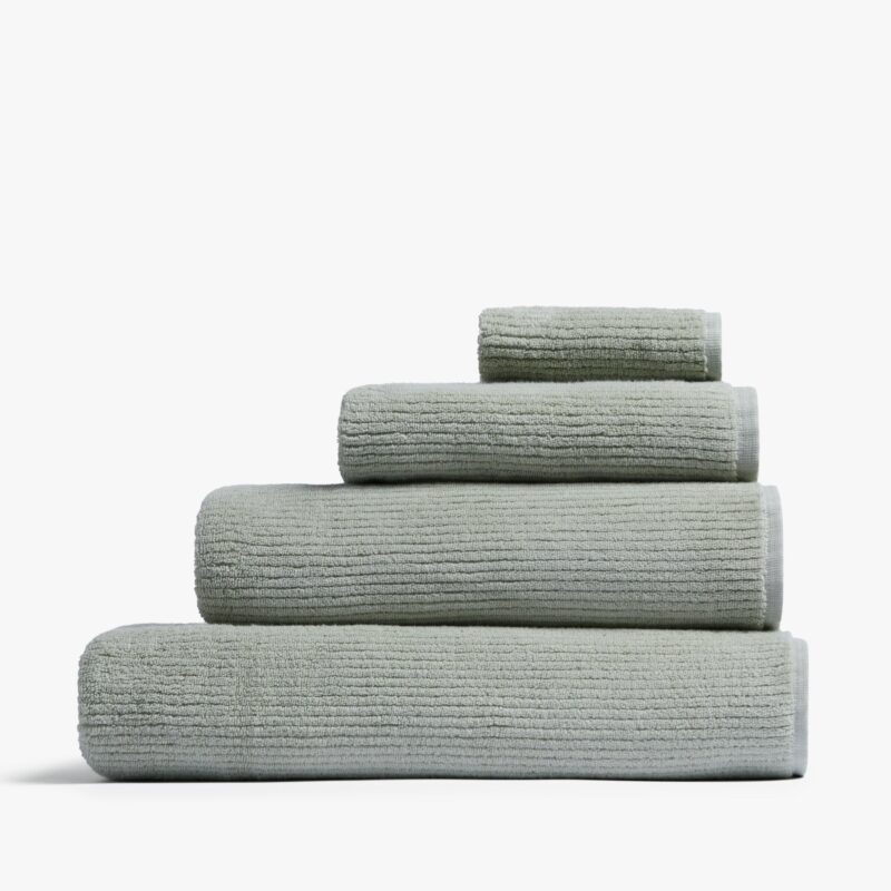 Soft Rib Towels (Sage)