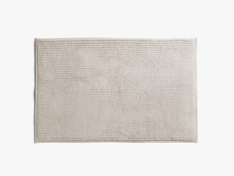 Soft Rib Tub Mat (Bone)