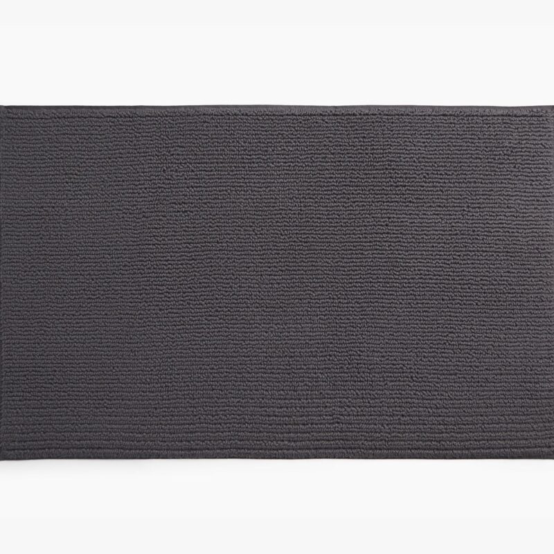 Soft Rib Tub Mat (Dark Grey)