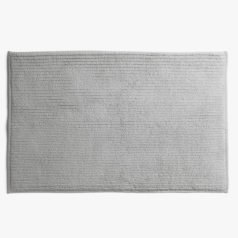 Soft Rib Tub Mat (Light Grey)