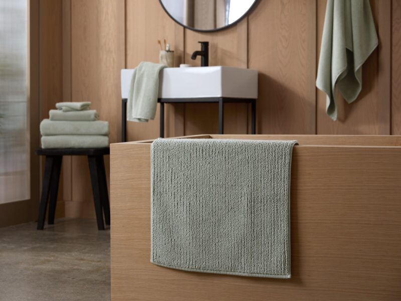 Soft Rib Tub Mat (Sage) - Image 3