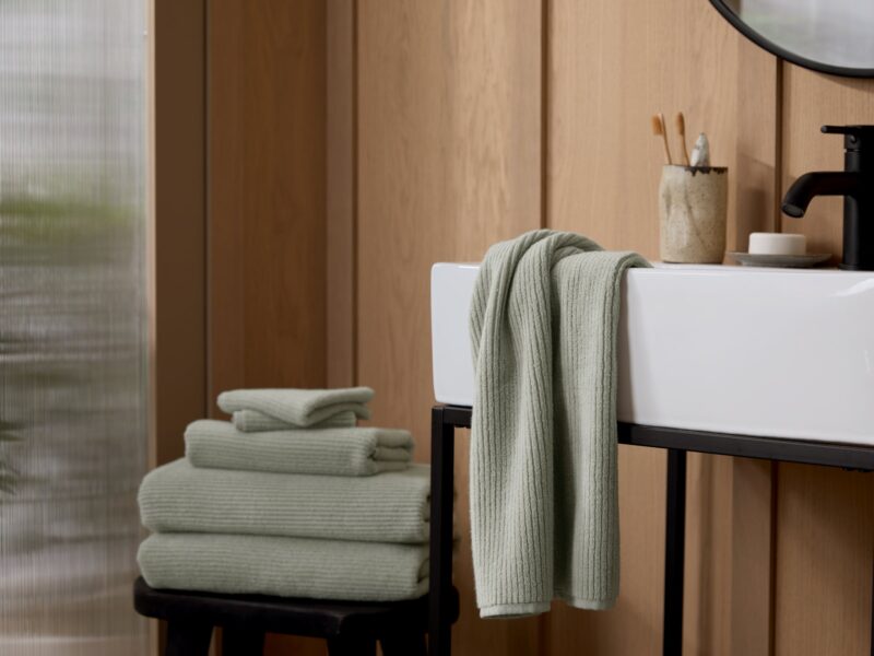Soft Rib Towels (Sage) - Image 3